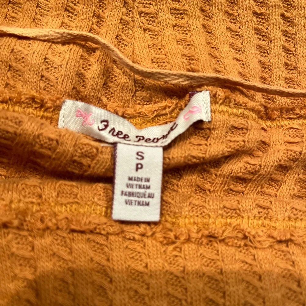 NWT Free People Juicy Long Sleeve Knit Thermal